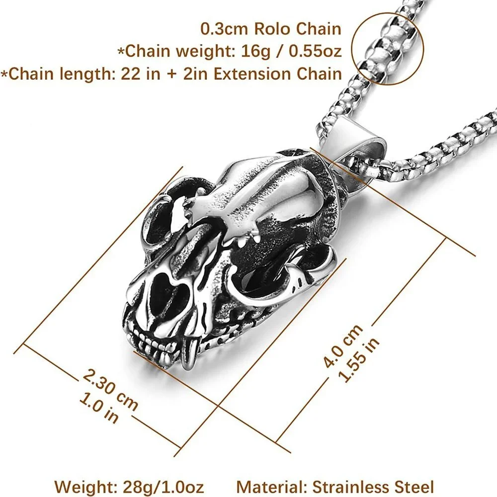 Skull Punk Necklace